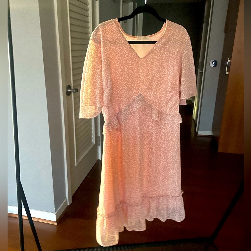 Pink summer dress